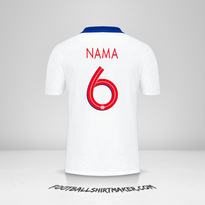 Jersey Paris Saint Germain Cup 2020/21 Alternatif -  nama - 6