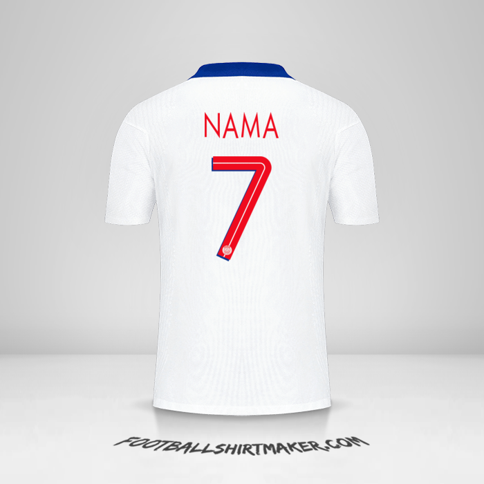 Jersey Paris Saint Germain Cup 2020/21 Alternatif -  nama - 7