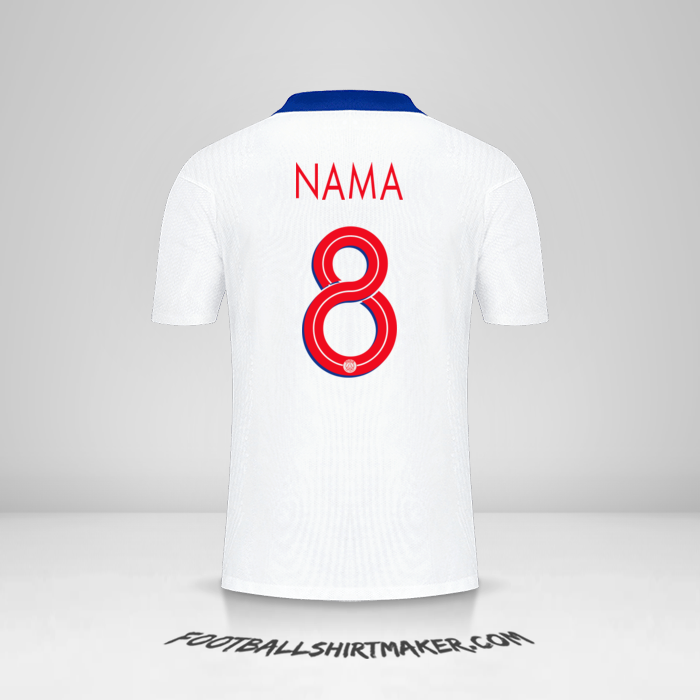 Jersey Paris Saint Germain Cup 2020/21 Alternatif -  nama - 8