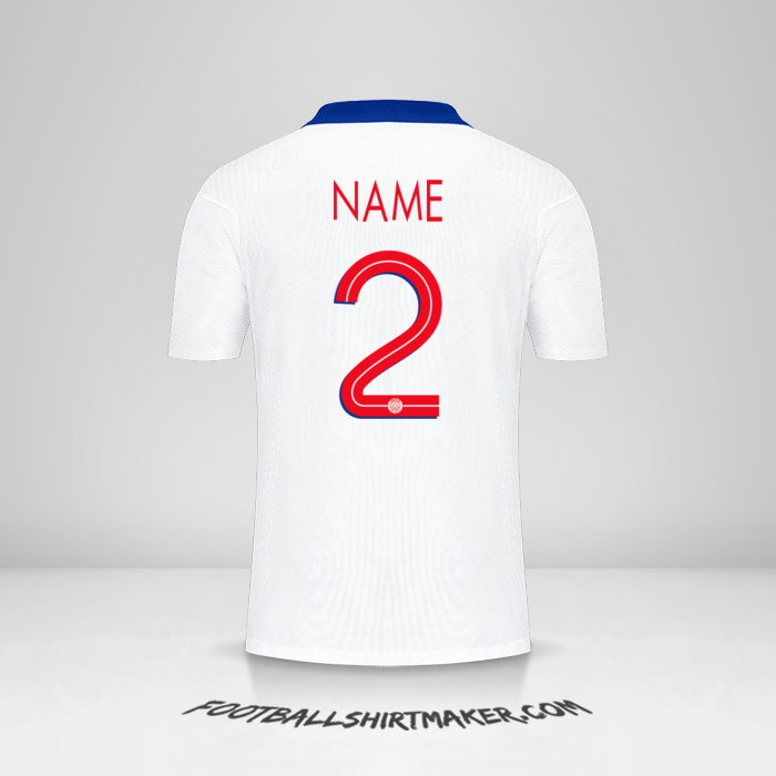 Trikot Paris Saint Germain Cup 2020/21 Auswärts -  name - 2