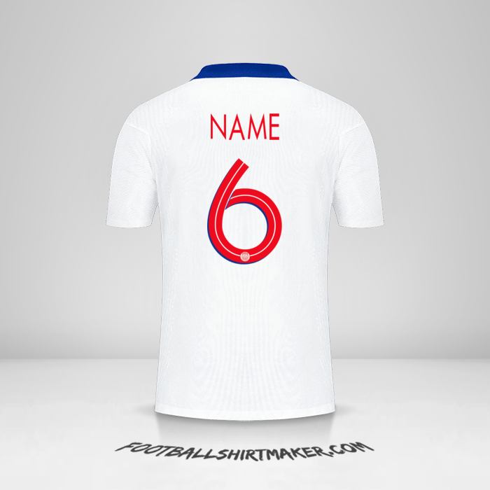 Trikot Paris Saint Germain Cup 2020/21 Auswärts -  name - 6