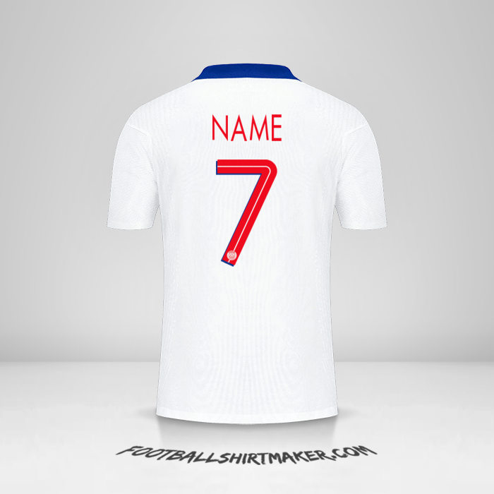 Trikot Paris Saint Germain Cup 2020/21 Auswärts -  name - 7