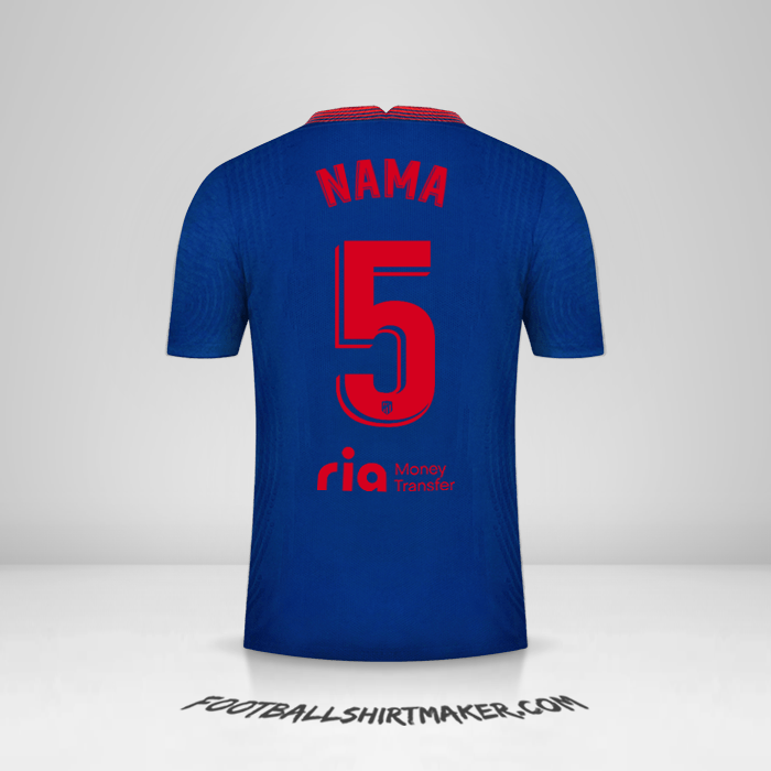 Jersey Atletico Madrid 2020/21 Alternatif -  nama - 5