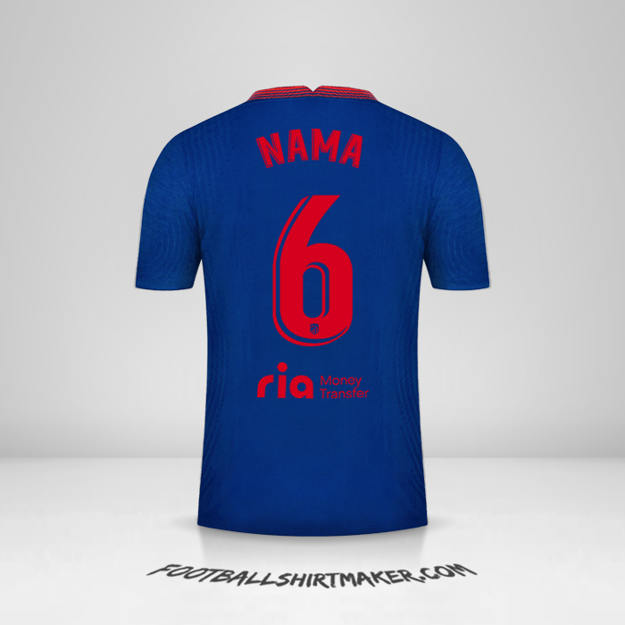 Jersey Atletico Madrid 2020/21 Alternatif -  nama - 6