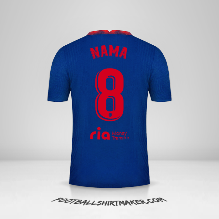 Jersey Atletico Madrid 2020/21 Alternatif -  nama - 8
