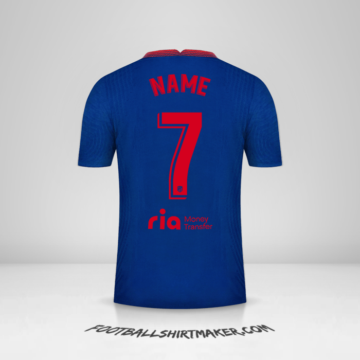 Trikot Atletico Madrid 2020/21 Auswärts -  name - 7