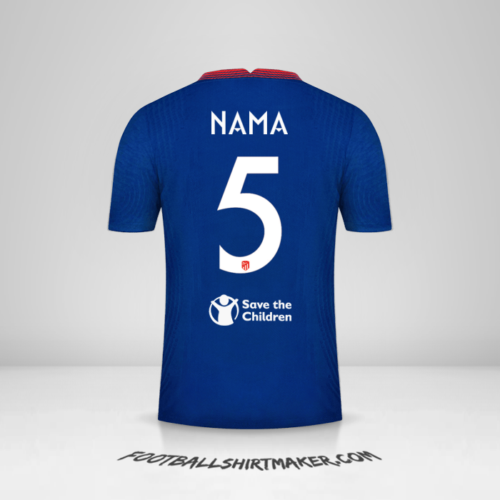 Jersey Atletico Madrid Cup 2020/21 Alternatif -  nama - 5