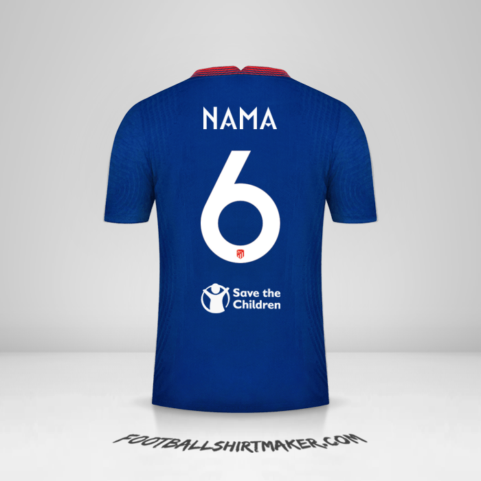 Jersey Atletico Madrid Cup 2020/21 Alternatif -  nama - 6
