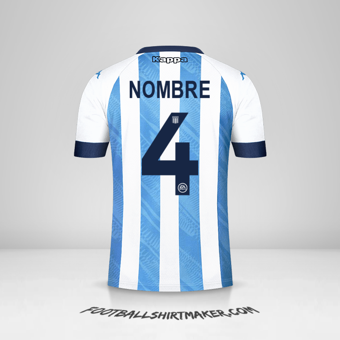 Camiseta Racing Club 2021 -  nombre - 4