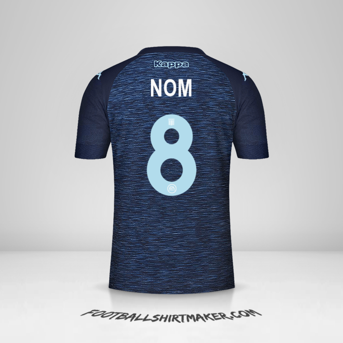 Maillot Racing Club 2021 Extérieur -  nom - 8