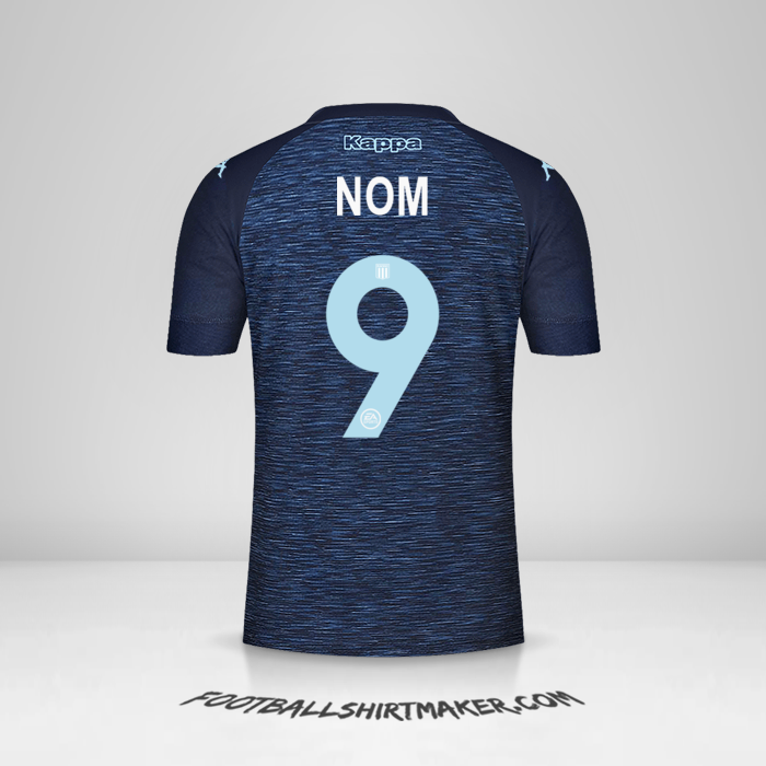 Maillot Racing Club 2021 Extérieur -  nom - 9