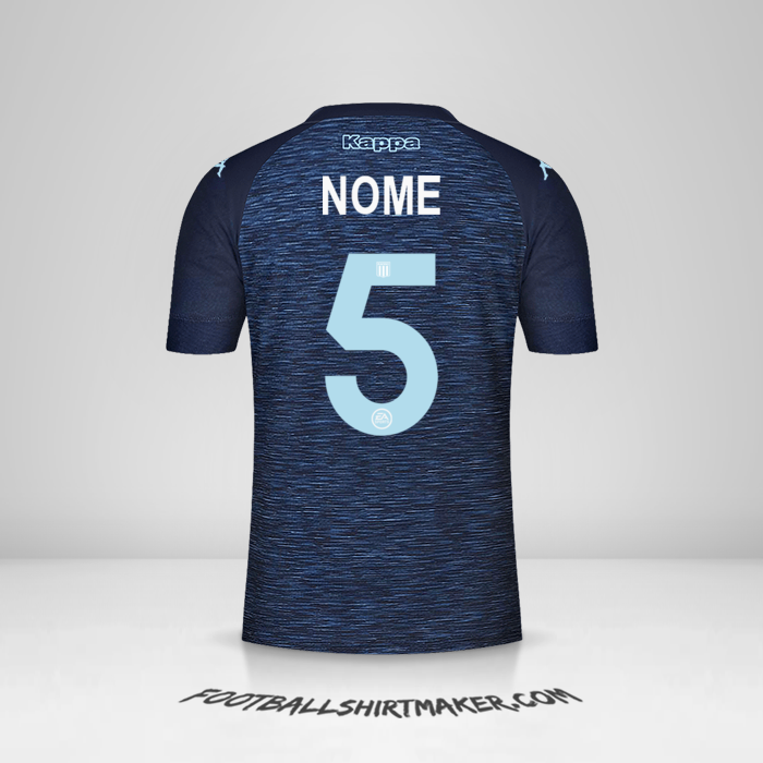 Maglia Racing Club 2021 Seconda -  nome - 5