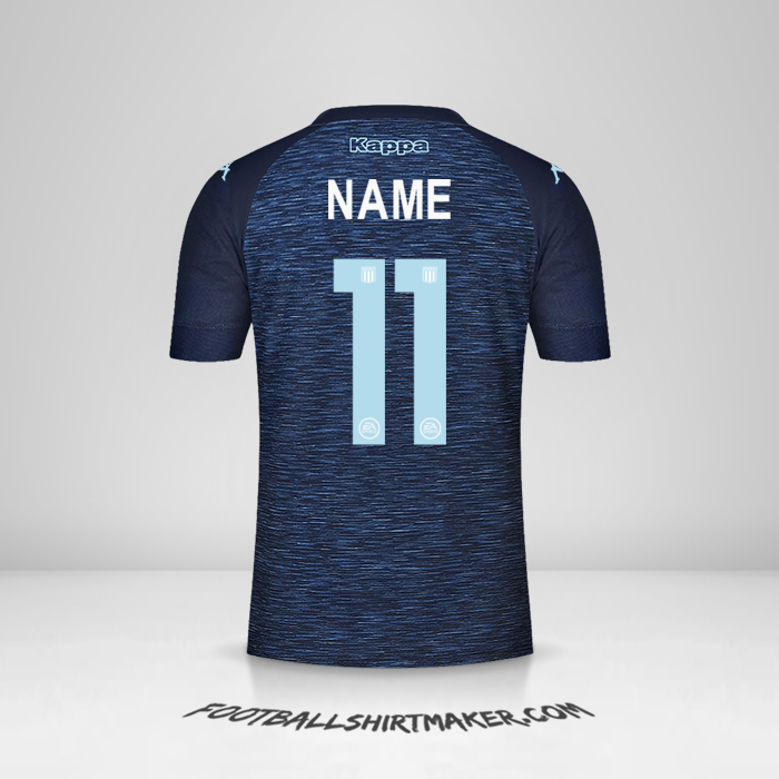 Jersey Racing Club 2021 Away -  name - 11