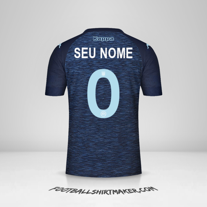 Camisa Racing Club 2021 II -  seu nome - 0