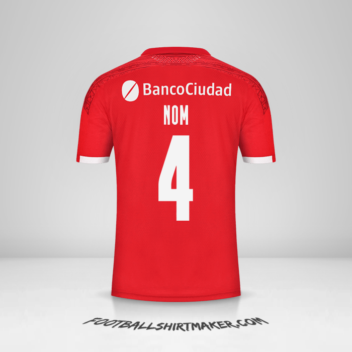 Maillot Independiente 2021 -  nom - 4