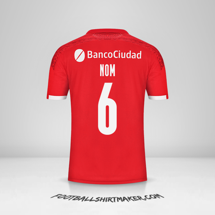 Maillot Independiente 2021 -  nom - 6