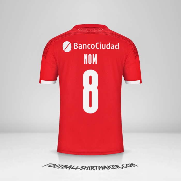 Maillot Independiente 2021 -  nom - 8