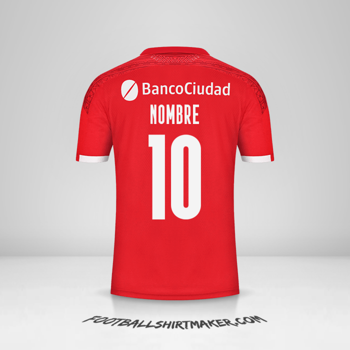 Jersey Independiente 2021 -  nombre - 10