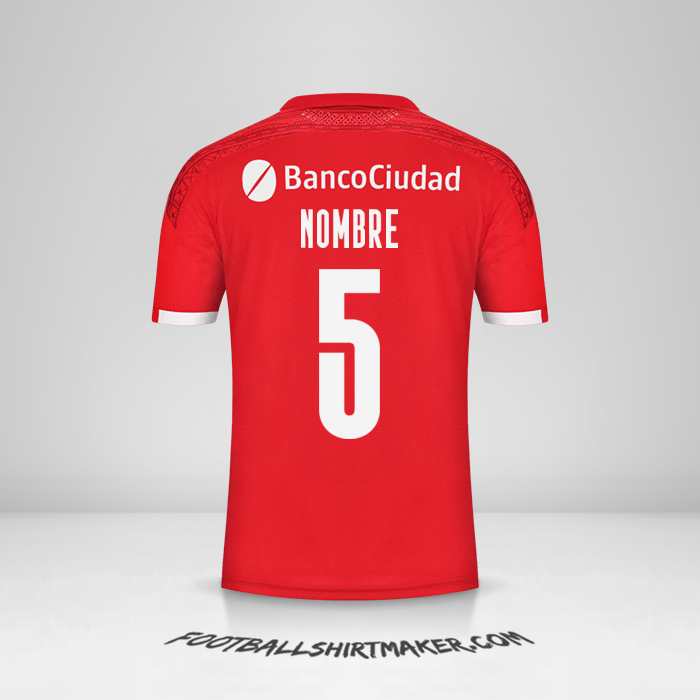 Jersey Independiente 2021 -  nombre - 5