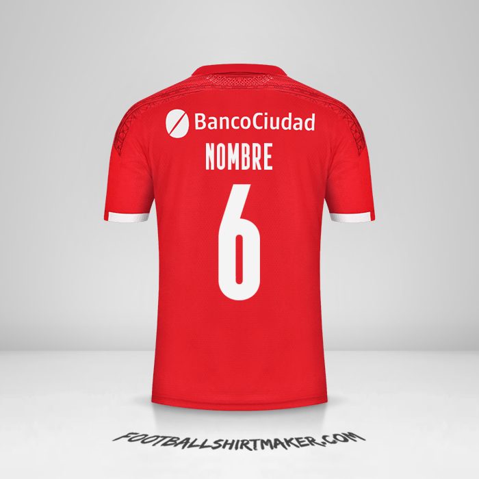 Jersey Independiente 2021 -  nombre - 6
