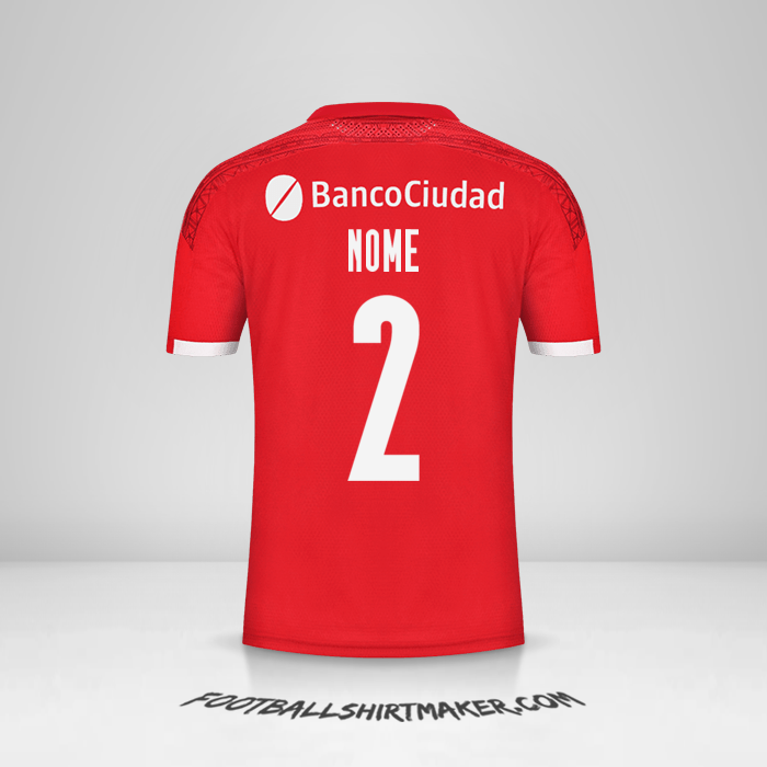 Camisa Independiente 2021 -  nome - 2