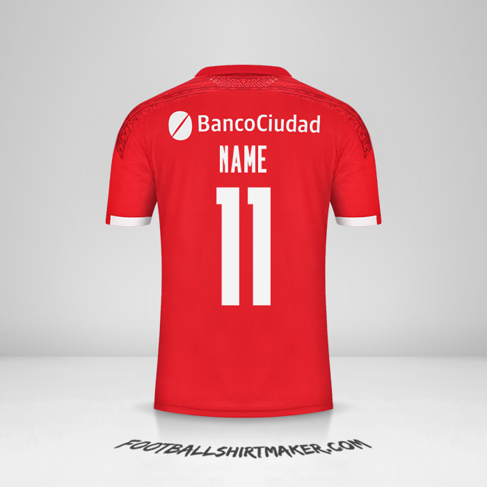 Shirt Independiente 2021 -  name - 11