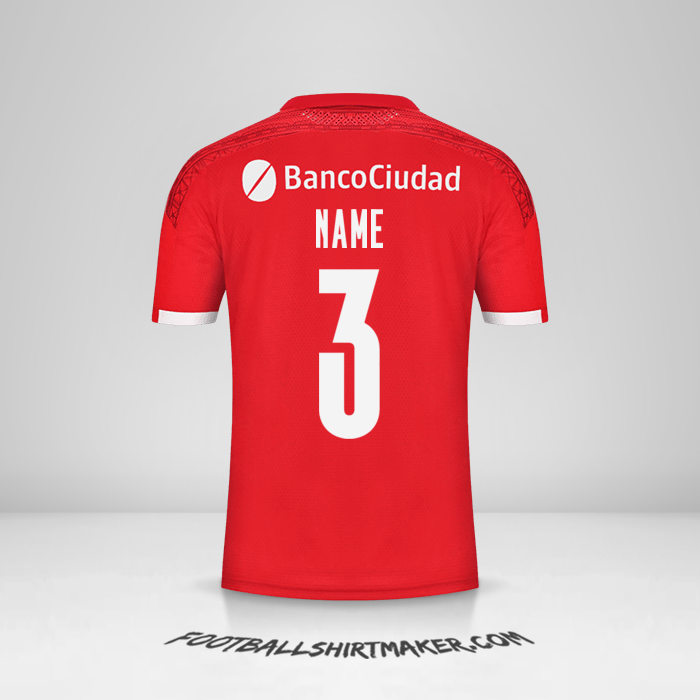 Shirt Independiente 2021 -  name - 3