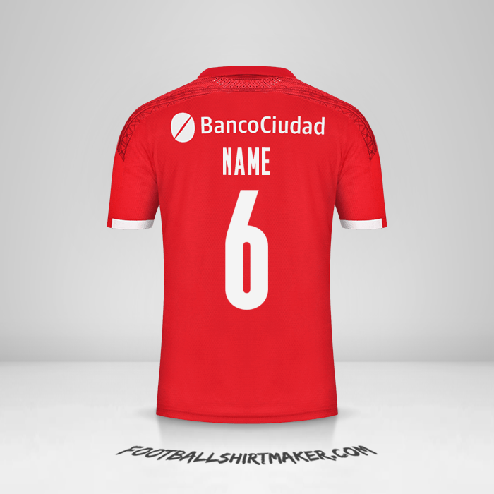 Shirt Independiente 2021 -  name - 6