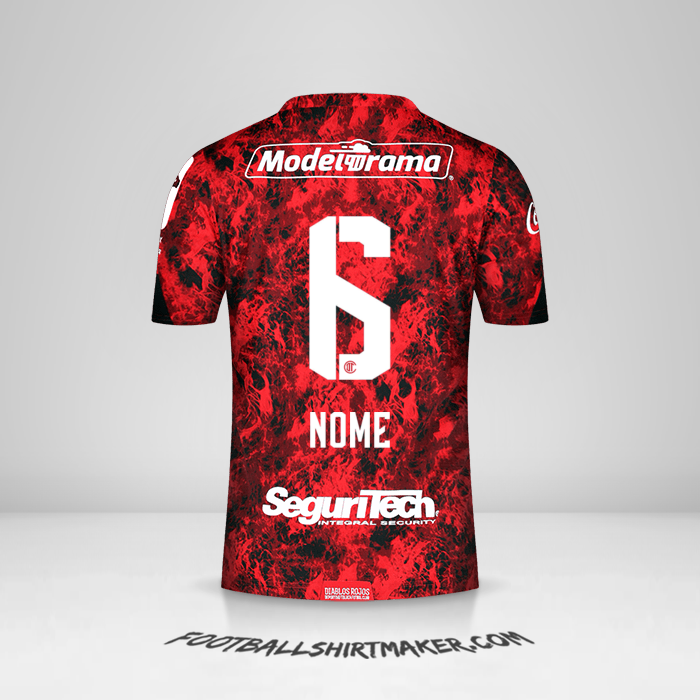 Maglia Toluca FC 2021 -  nome - 6