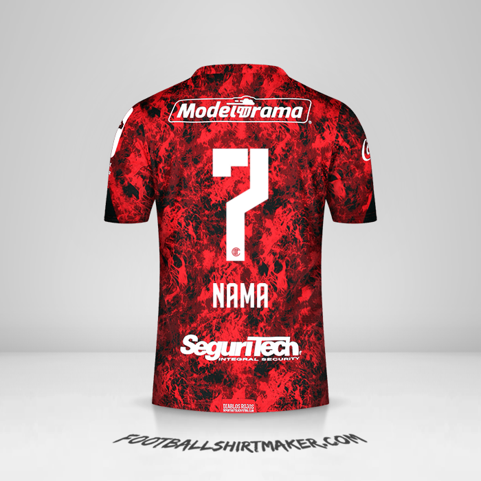 Jersey Toluca FC 2021 -  nama - 7