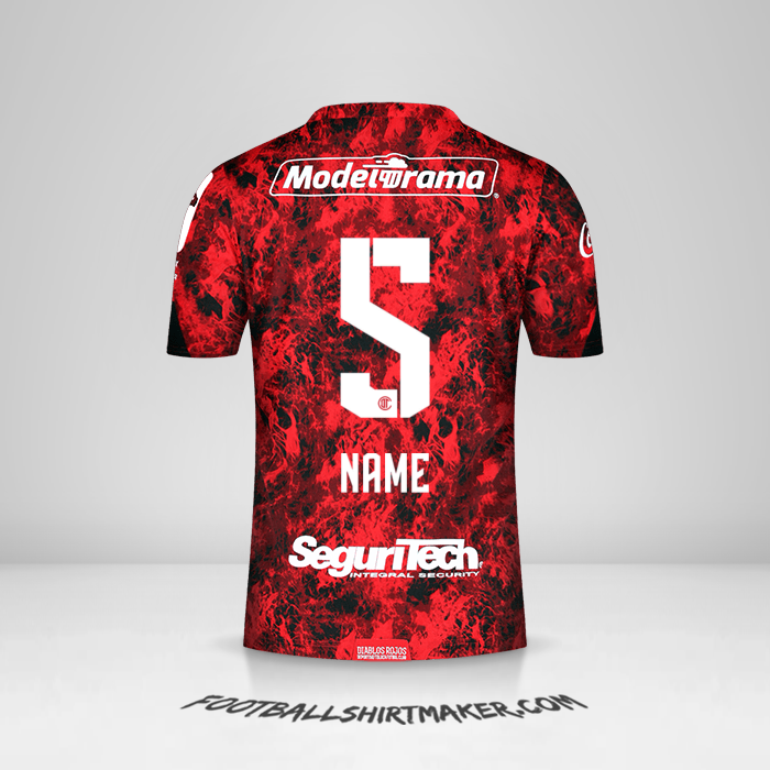 Shirt Toluca FC 2021 -  name - 5