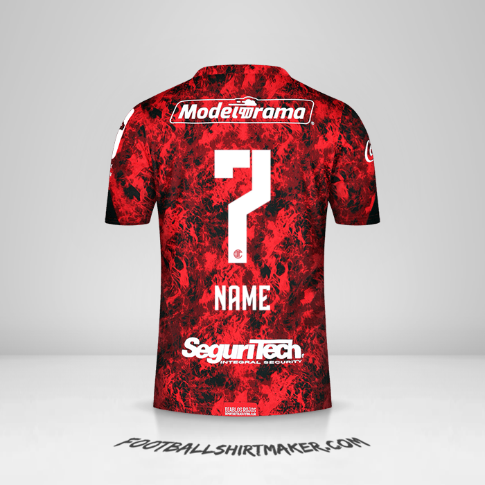 Jersey Toluca FC 2021 -  name - 7