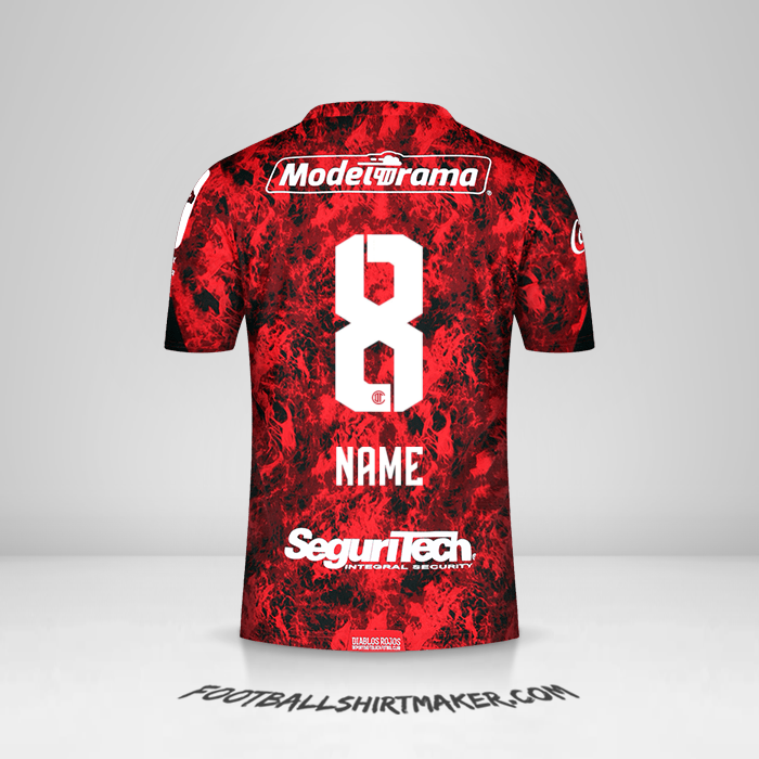 Shirt Toluca FC 2021 -  name - 8