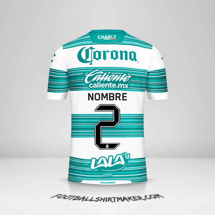 Camiseta Santos Laguna 2020/21 -  nombre - 2