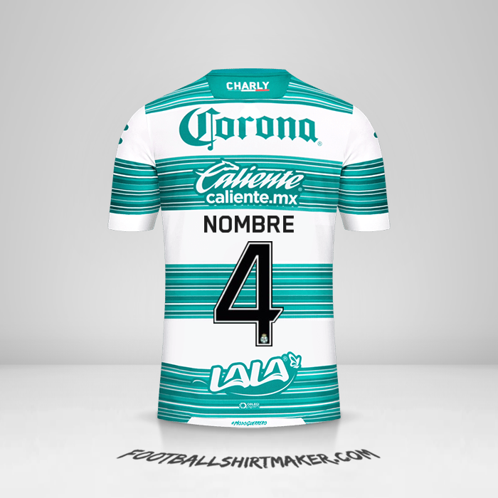 Jersey Santos Laguna 2020/21 -  nombre - 4