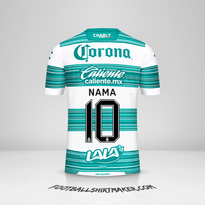 Jersey Santos Laguna 2020/21 -  nama - 10