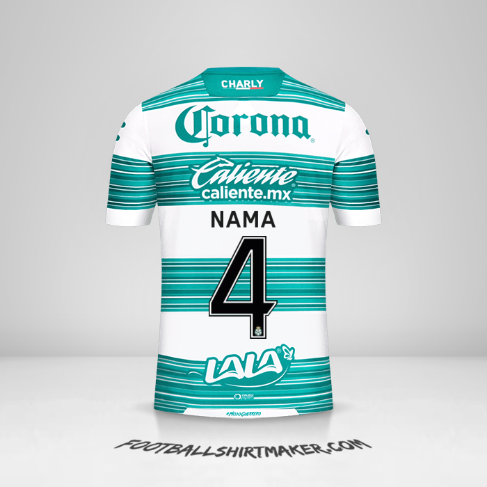 Jersey Santos Laguna 2020/21 -  nama - 4