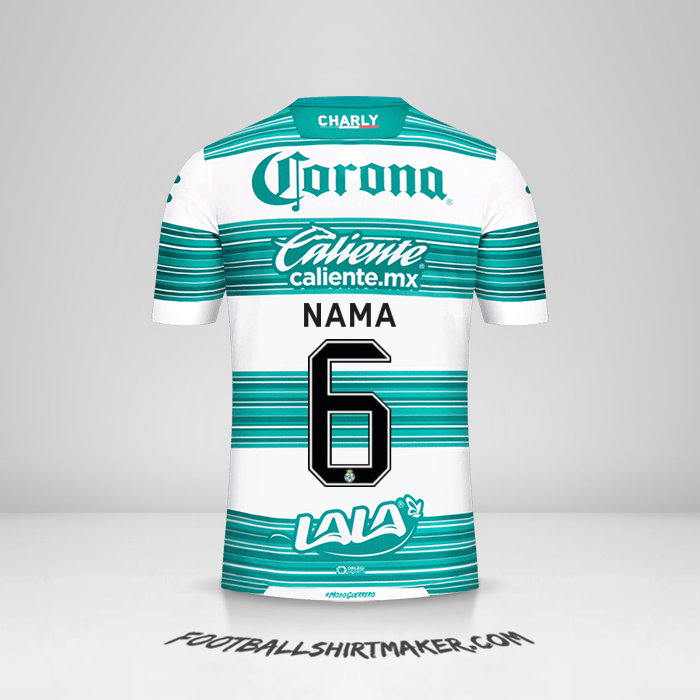 Jersey Santos Laguna 2020/21 -  nama - 6