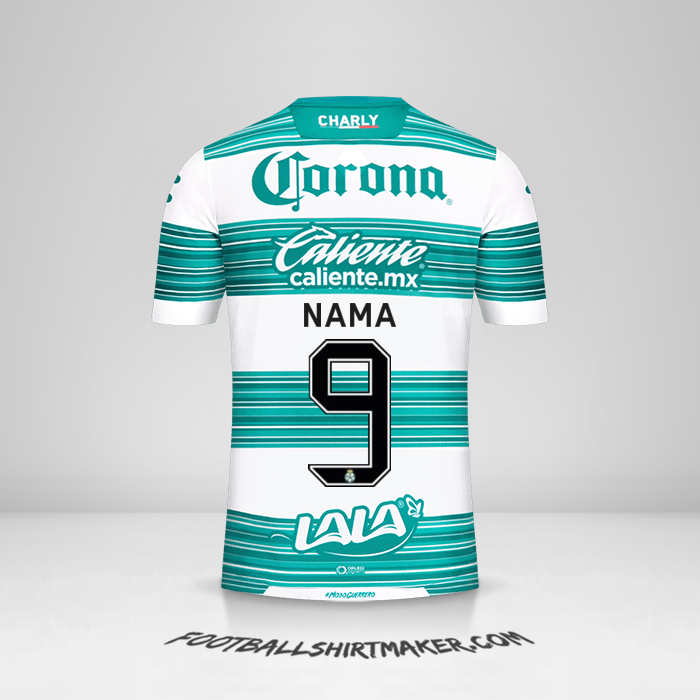 Jersey Santos Laguna 2020/21 -  nama - 9