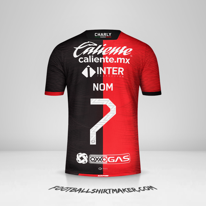 Maillot Atlas 2020/21 -  nom - 7