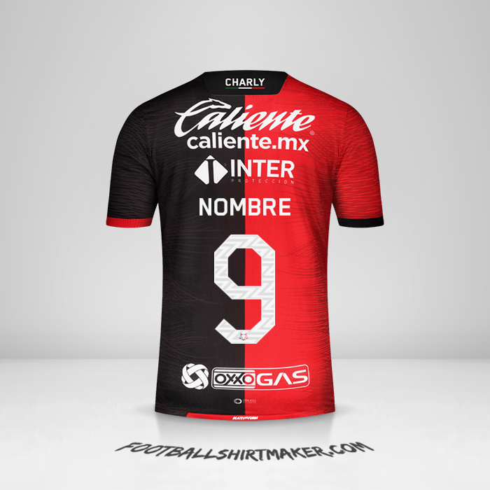 Jersey Atlas 2020/21 -  nombre - 9