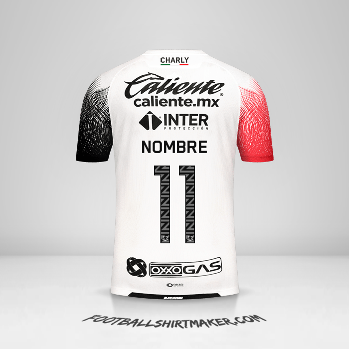 Camiseta Atlas 2020/21 Visita -  nombre - 11
