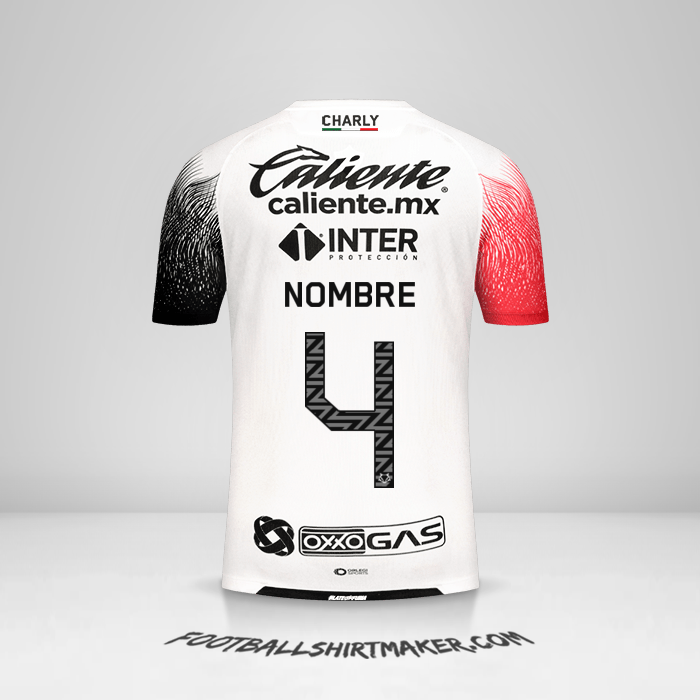 Camiseta Atlas 2020/21 Visita -  nombre - 4