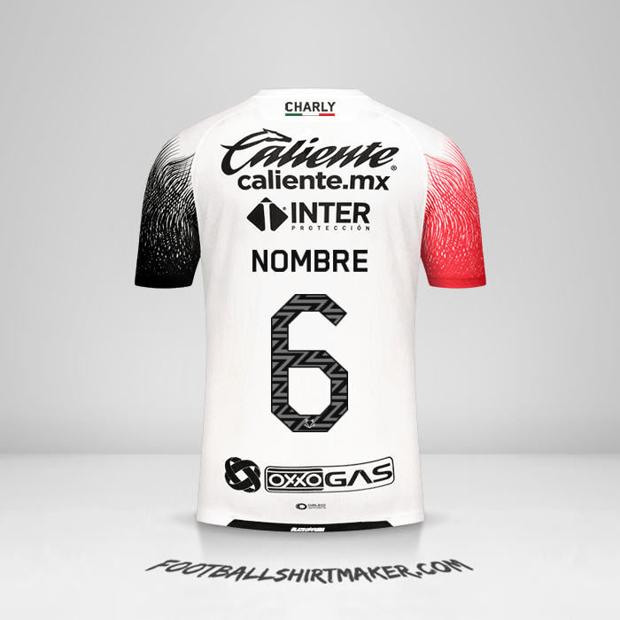 Jersey Atlas 2020/21 Visita -  nombre - 6