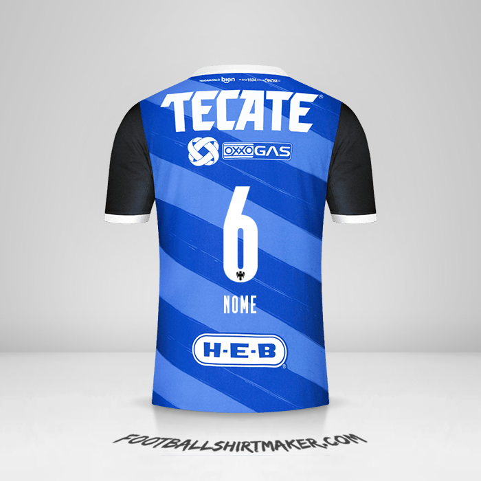 Camisa Monterrey 2020/21 Alternativa -  nome - 6