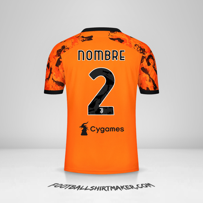 Camiseta Juventus FC 2020/21 Tercera -  nombre - 2