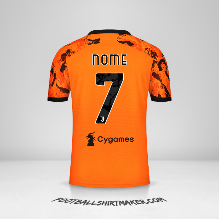 Maglia Juventus FC 2020/21 Terza -  nome - 7