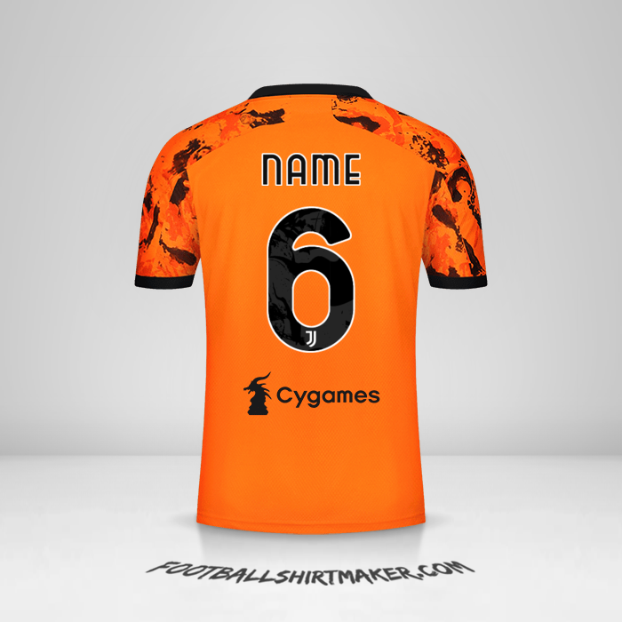 Jersey Juventus FC 2020/21 Third -  name - 6