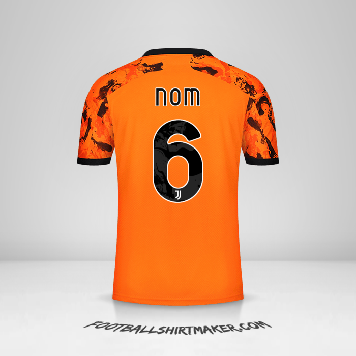 Maillot Juventus FC Cup 2020/21 Troisième -  nom - 6