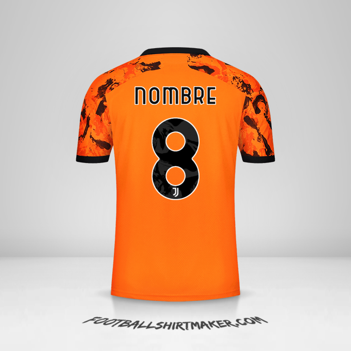 Camiseta Juventus FC Cup 2020/21 Tercera -  nombre - 8